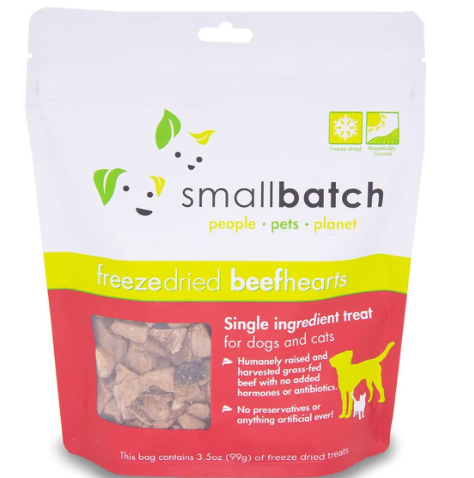 Freeze Dried Beef Heart Treats