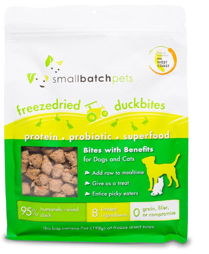 Freeze Dried Duck Bites