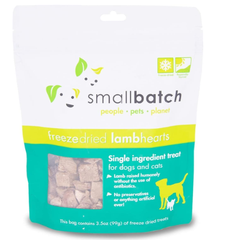 Freeze Dried Lamb Heart Treats