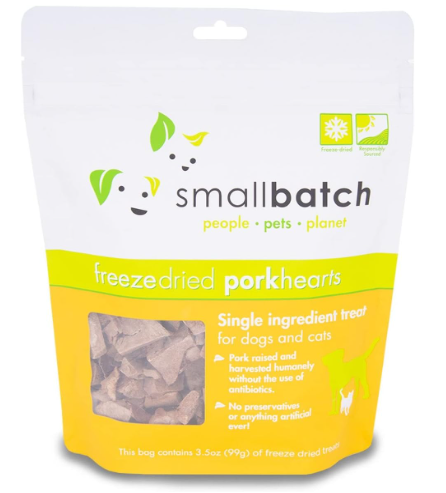 Freeze Dried Pork Heart Treats