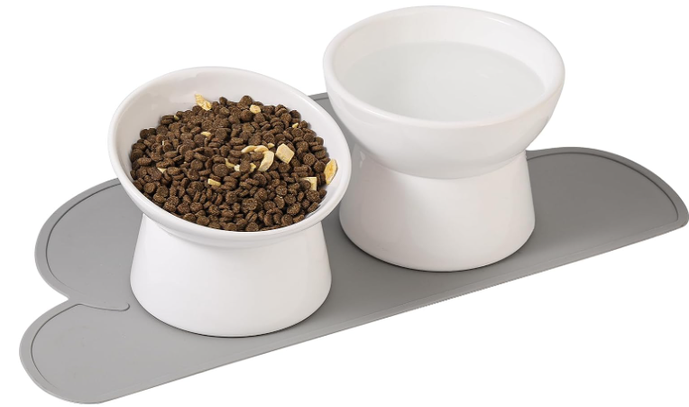 Lionwei Cat Food And Water Bowl