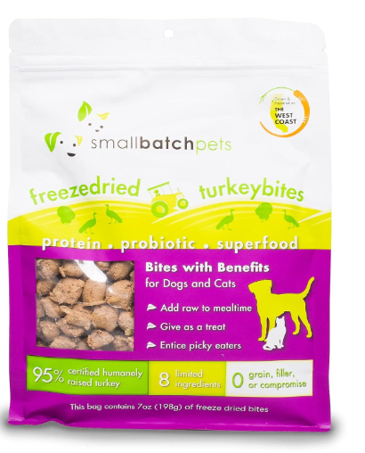 Small Batch Pets Turkey Bites